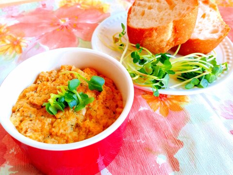 【白ワインに合う】サーモンと野菜のヘルシーリエット